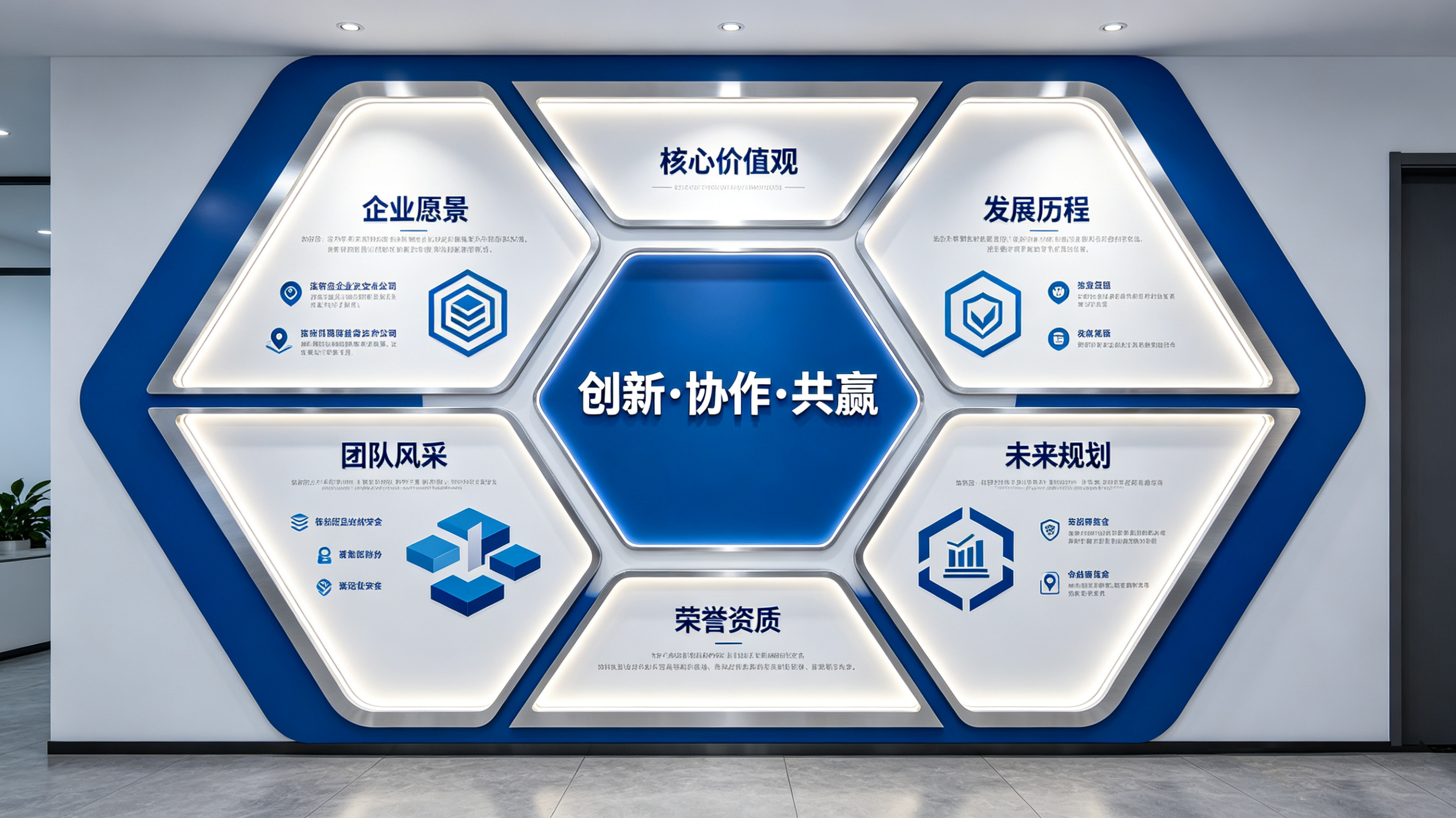 元阳企业文化墙六边形避坑指南（新手常犯5个错误）
